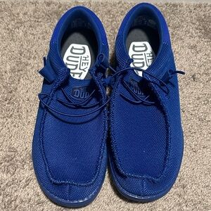 Hey Dude Men's Navy Slip-On Loafers